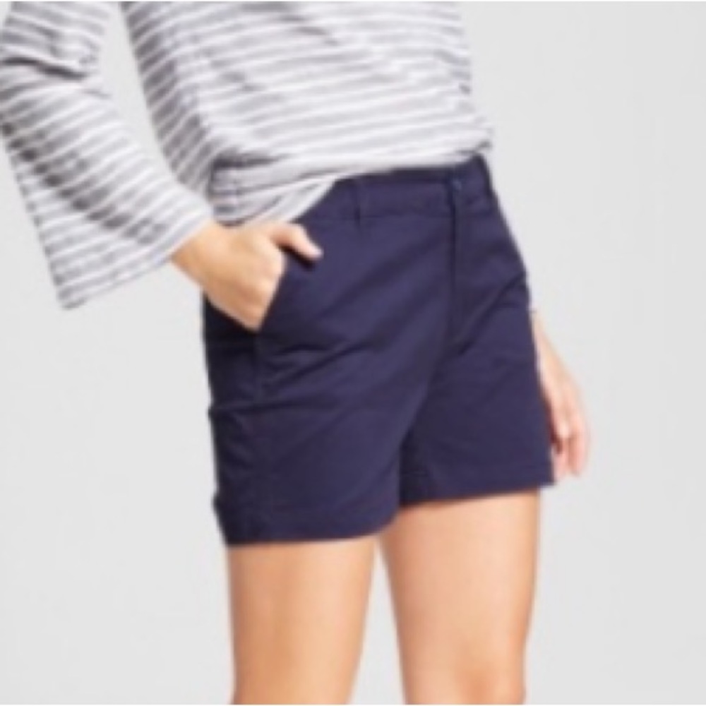 🔴 Merona | Chino Navy Blue Shorts